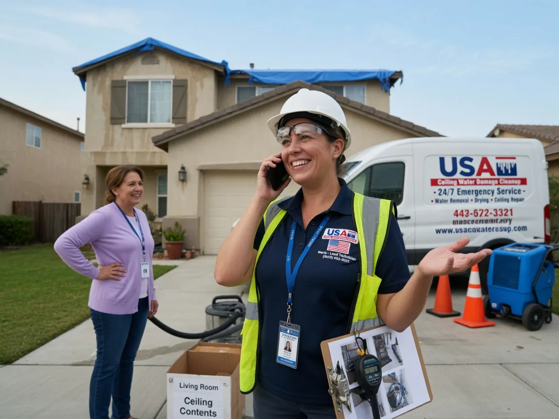 Ceiling Water Damage Restoration Lamoure, ND FAQs